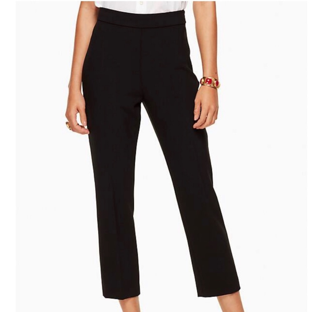 Black Kate Spade Cigarette Pant